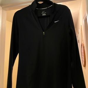 Nike size large women’s Dri Fit pullover. Worn once. Smoke and pet free home